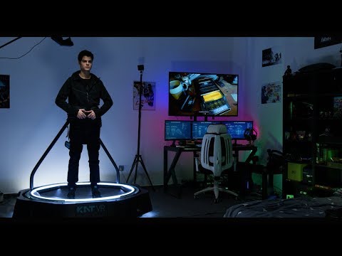 The KAT Walk mini - A Ready Player One omni-directional VR Treadmill (Compact & Unrestrictive).